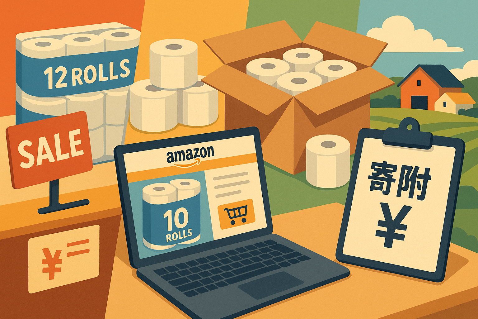 トイレットペーパーを安く買う方法｜通販・まとめ買い・ふるさと納税まで徹底比較
